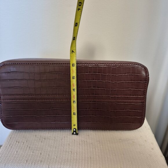 Brown Croc Purse - Picture 7 of 8